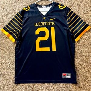 Nike Oregon Ducks Mighty Oregon Webfoot Jersey